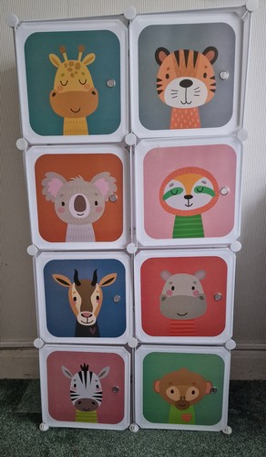 Children plastic wardrobe - children's,