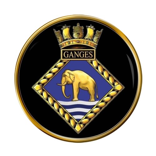 Hms ganges royal - navy, pin