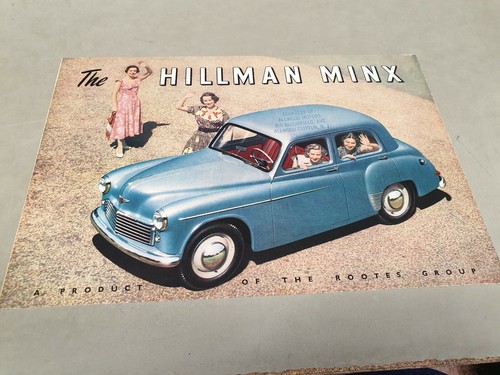 1950 hillman minx sales - hillman,