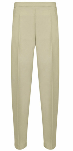 Womens ladies half elasticated - half,