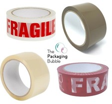 Parcel tape buff - buff, clear