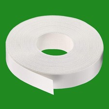 5m x 48mm White Smooth