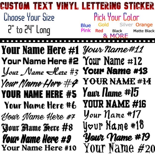 Custom personalized vinyl - custom,