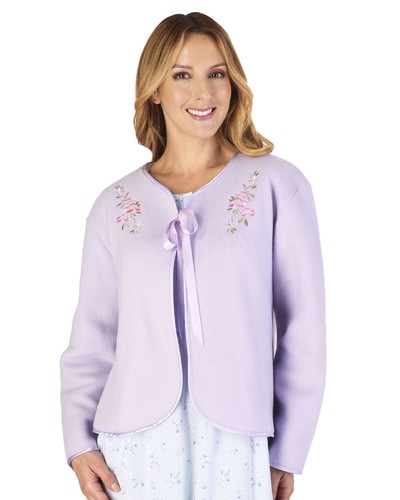 Slenderella ribbon bed jacket - bed,
