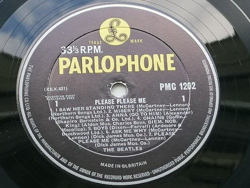 The beatles 1963 lp - beatles,