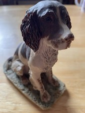 Early Hand Made In Scotland By Border Fine Arts Springer Spaniel