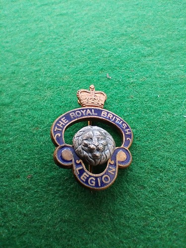 Vintage british legion badge - legion,