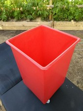 Industrial Heavy-Duty Large Tapered Truck Container Bin Waste Storage - 120L