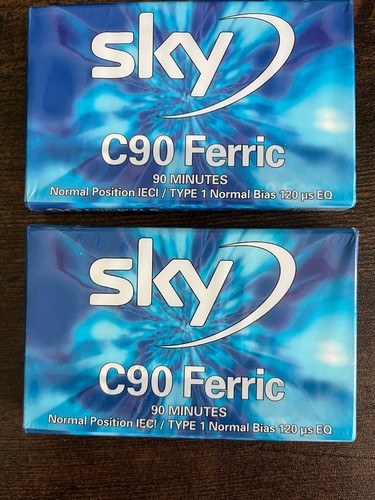 Sky c90 ferric recordable - ferric,