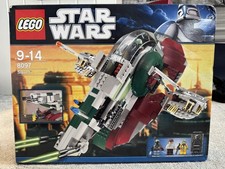*COMPLETE SET* Slave 1 Lego Star Wars Set 8097 with *ALL* characters included !!