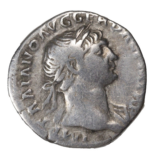 Roman empire trajan silver - trajan, ar