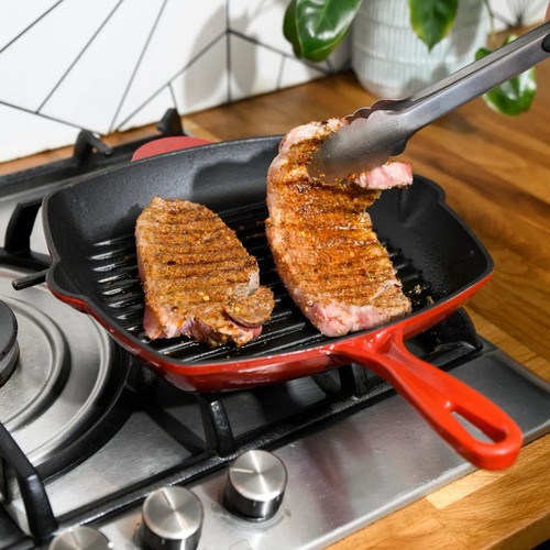 Creuset styled cast - cast, iron