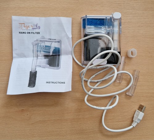Usb aquarium filter 250l h - filter, 250l/h