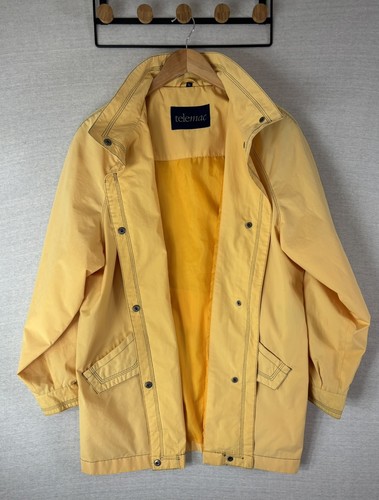 Vintage 80s telemac yellow mac - vintage,