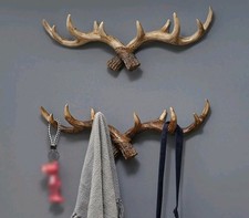 Rustic Dark Wall Mounted Coat
