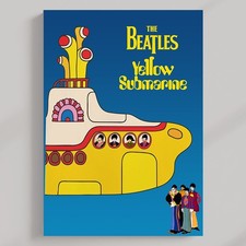 The Beatles Yellow Submarine Poster II - Lennon MULTI-PRINT or 3 FRAMED Options