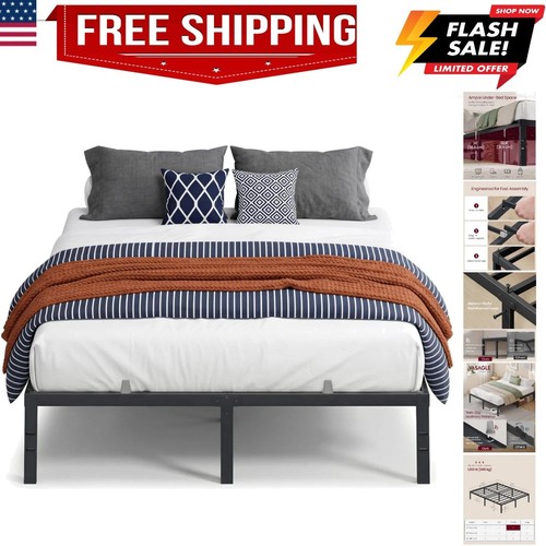 Queen metal bed frame - queen, 14
