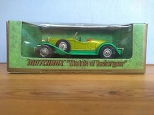 Matchbox Models of Yesteryear Y-14, 1931 Stutz Bearcat in Green  Boxed 