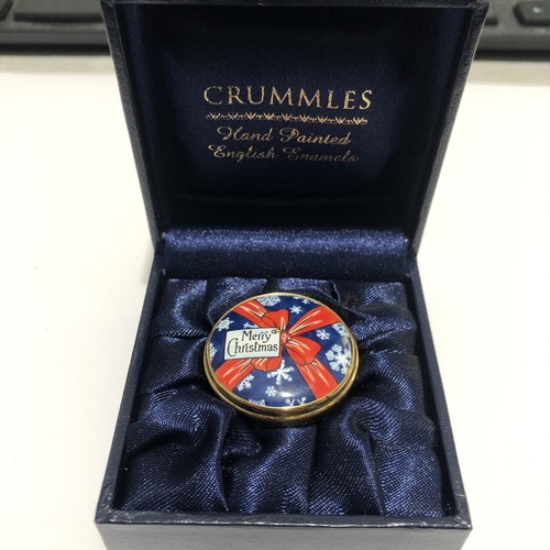 Crummles enamel box merry - box,