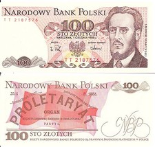 100 ZLOTYCH - BANKNOTE FROM