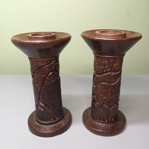 Wooden candle holder - candle, x