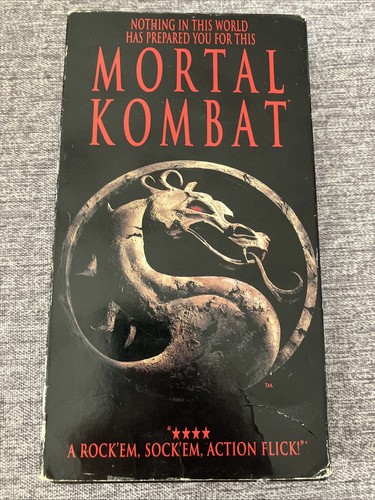 Mortal kombat vhs tape video - mortal,