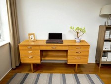 Vintage Retro Schreiber Mid Century home office Desk drawers 1970's - Delivery