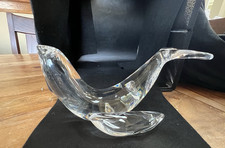 Rare Vintage Steuben Glass Sea Lion For Seal Figurine Nice! Large Long!