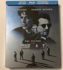 Heat - A Micheal Mann Film (Limited Edition Blu Ray Steelbook) Pacino De Niro