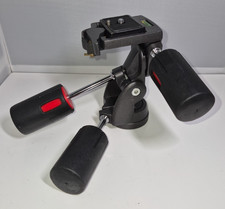 Calumet 0061 Medium 3-Way Tripod Head with Quick Release Plate