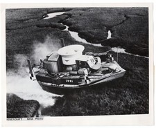 1963 British Hovercraft NRDC SR-N1 Flying Saucer on Marsh Land News Photo