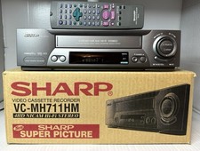 SHARP VC-MH711HM(GY) HDMI 4 Head VHS Video Cassette Recorder Player