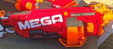 2 X NERF N-Strike Mega Mastodon Plus Bullets. Collection Only 