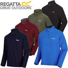 Regatta Mens Thompson Half Zip Micro Fleece Top Pullover