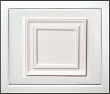White uPVC Half Door Panel 24mm / 28mm. 790mm X 970mm. (Corrib)