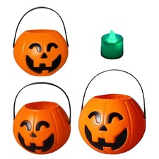 Plastic Pumpkin Lantern with
