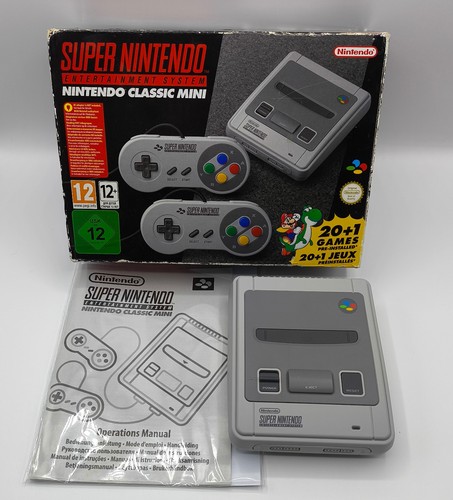 Boxed super nintendo - boxed, mini