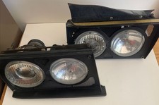 Lancia Delta Integrale Evo LH & RH twin headlights Hella Surrounds Grills HiD