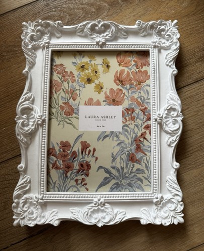 New 5x7 laura ashley white - laura,