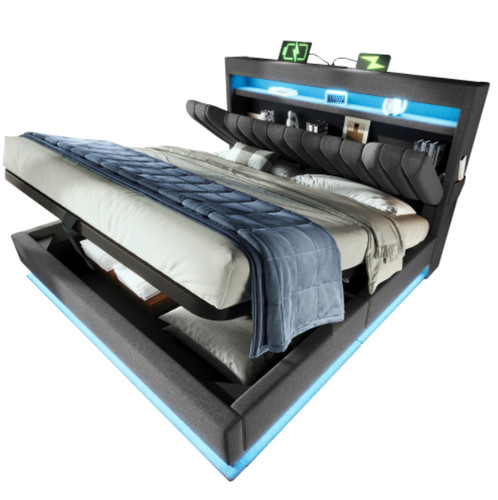Double bed frame 4ft6 - bed, frame,