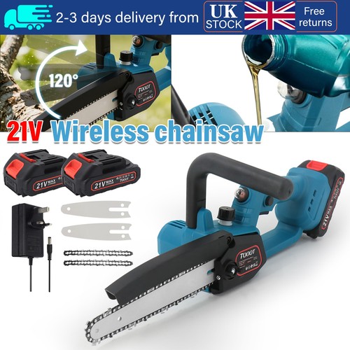 Inch mini cordless chainsaw - 10,