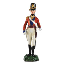 Sitzendorf Soldier Figurine