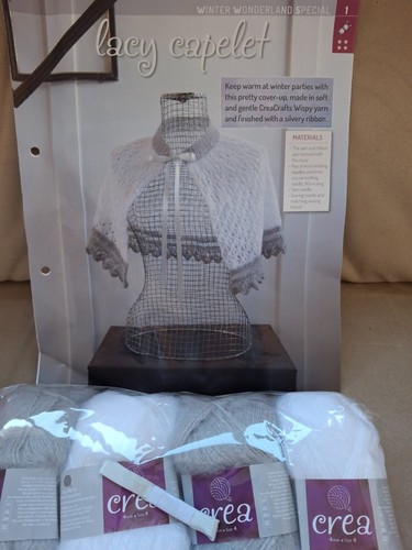 Knitting kit lacy - ",