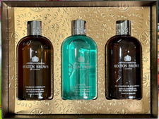Molton Brown Woody & Aromatic Shower Gel Body Care Gift Set Boxed Christmas SALE