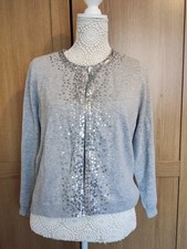 ​EAST Grey Cotton Cardigan