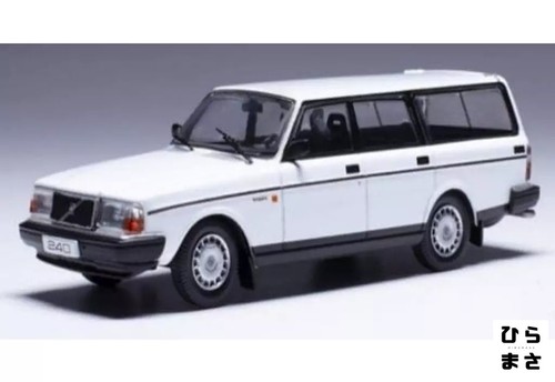 Miniature car volvo 240 - car,