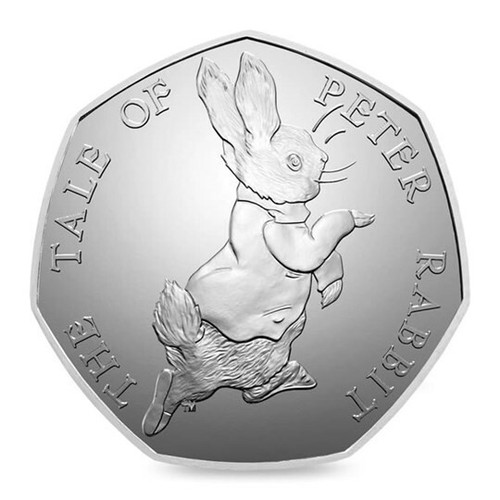 2017 50p coin beatrix - uk,