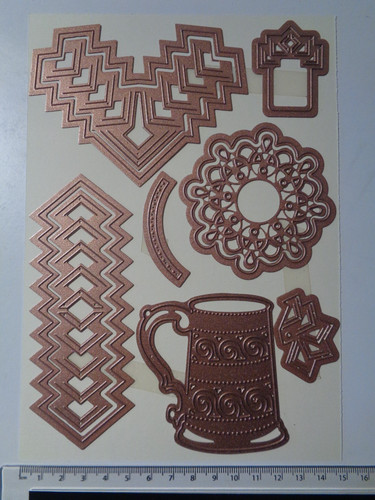 Assorted mix craft dies - mix, of