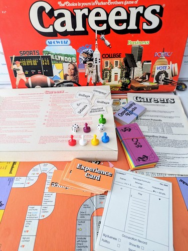 Vintage careers board game - board,