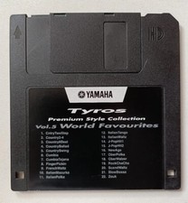 Tyros Premium Style Collection Floppy Disk - Vol 5. World Favourites